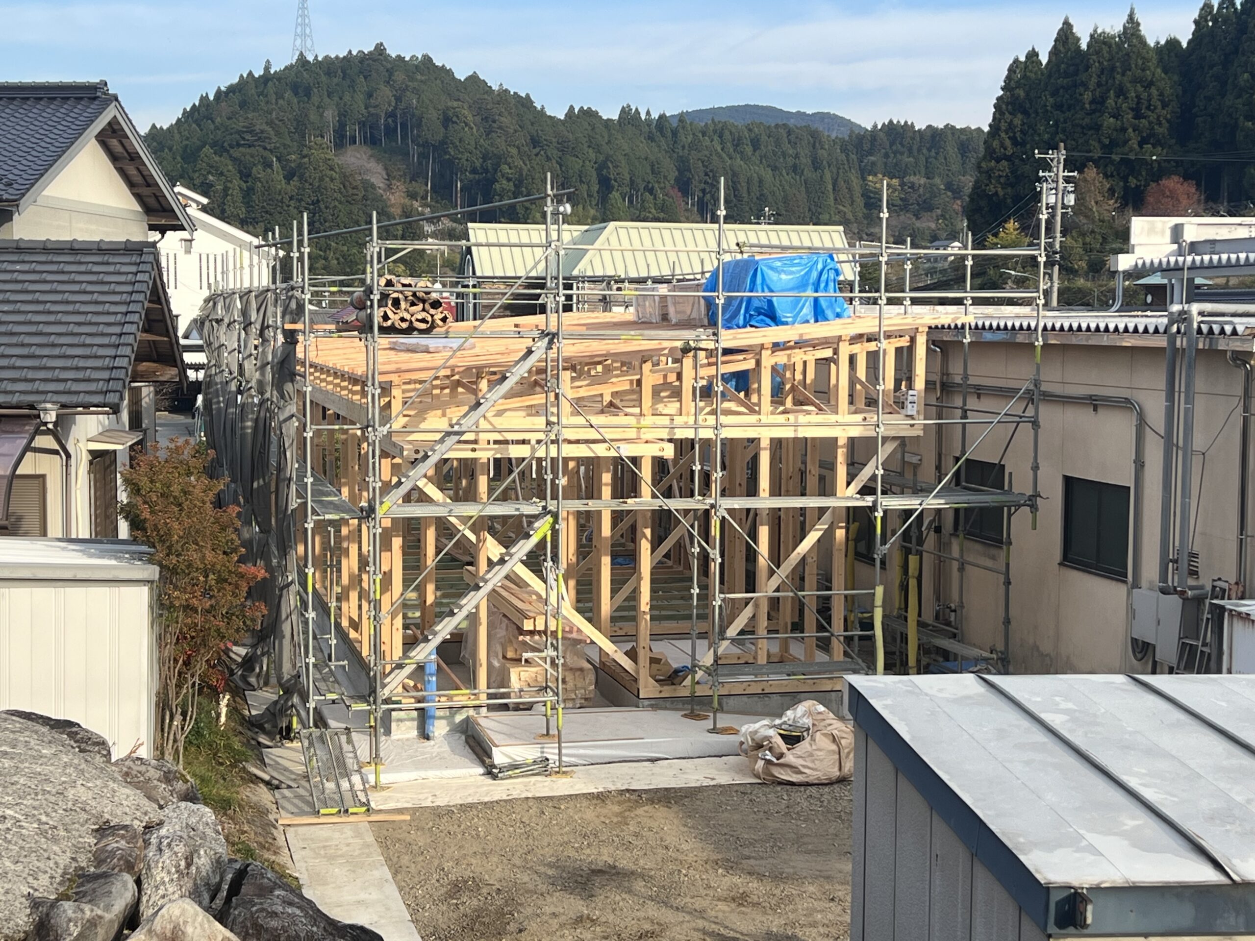 新築工事　施工中2