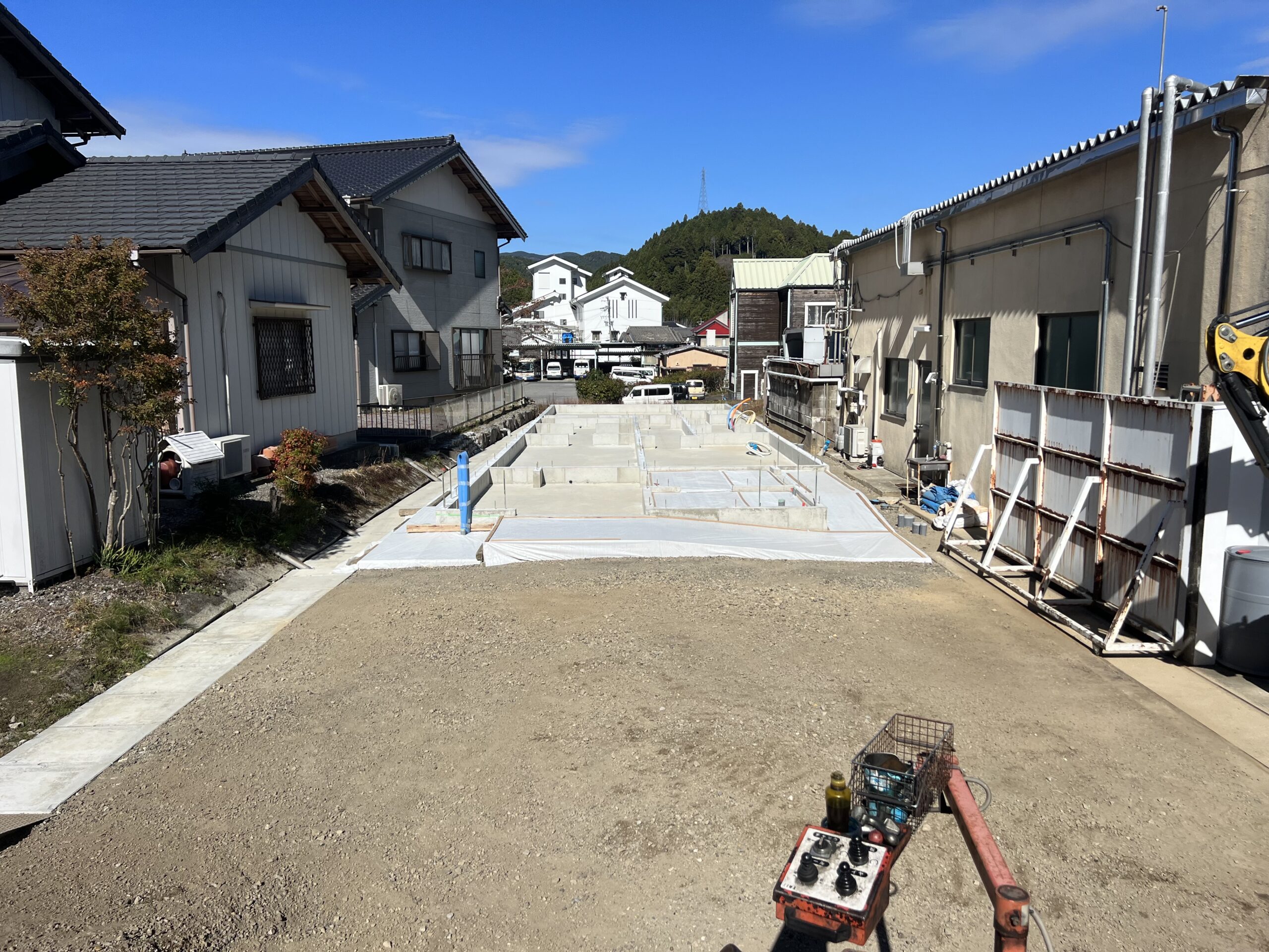 基礎工事　完成後