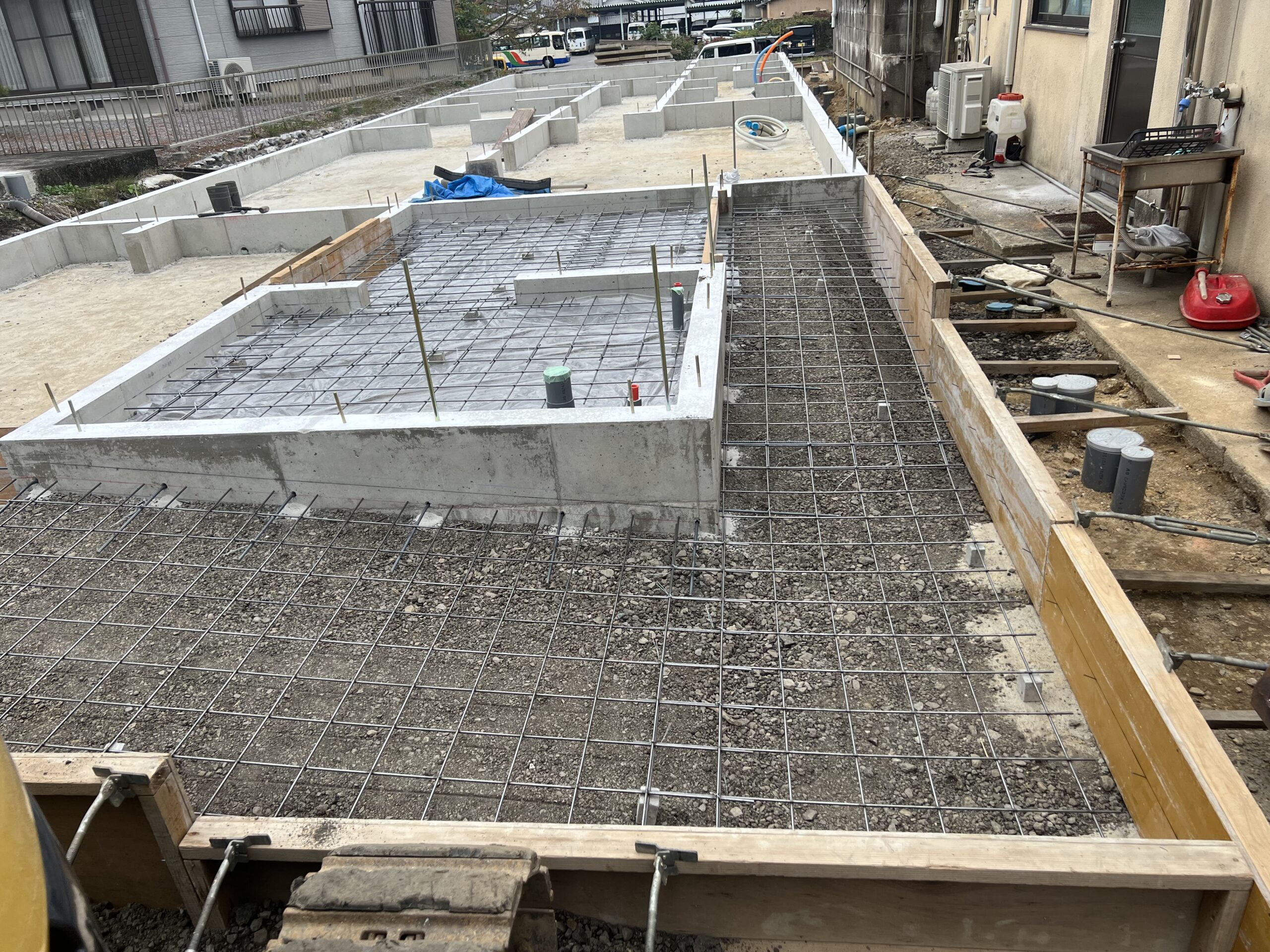 基礎工事　作業中4