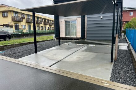 駐車場　工事完了後２